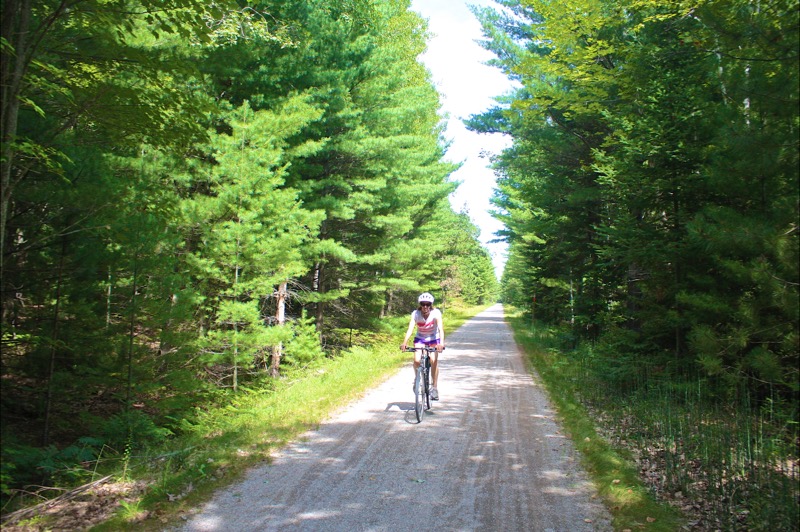 North Central State Trail - Indian River to Mackinaw City